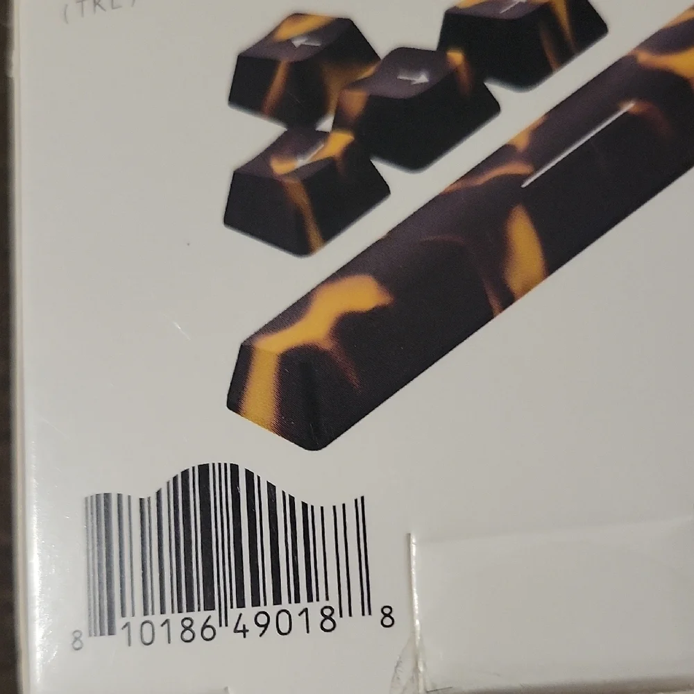 NORTH Tortoise, Gold, and Cheetah Key Cap Set Arrow Keys and Spacebar (4) Packs